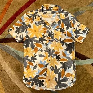 Men's quicksilver button down shirt